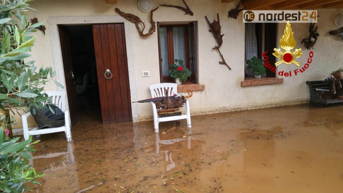 Maltempo in Veneto: violenti nubifragi con allagamenti e smottamenti - 