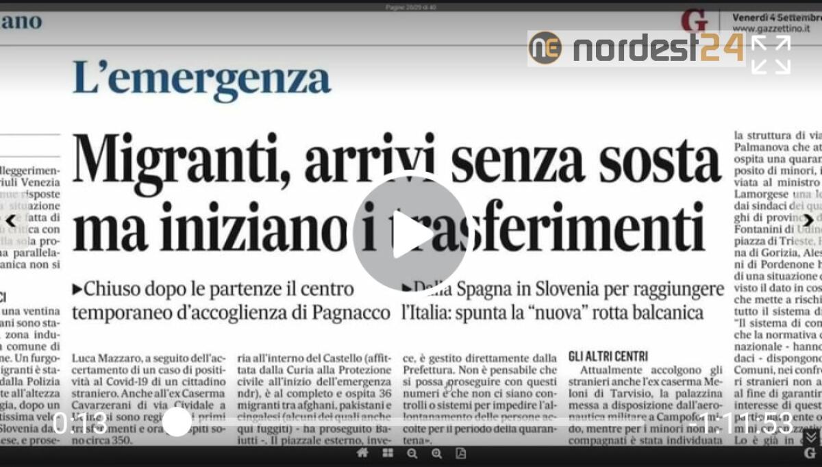 Aumentano i migranti minorenni. Rassegna stampa 04 settembre - 
