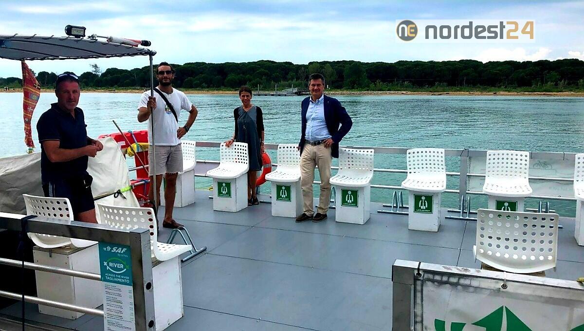 Lignano Pineta. Prorogato fino al 1° novembre il Passo Barca - 