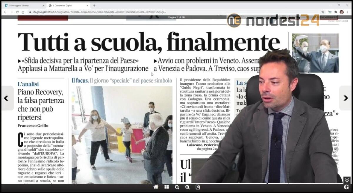 Tutti a scuola, finalmente. Rassegna stampa 15 settembre - 