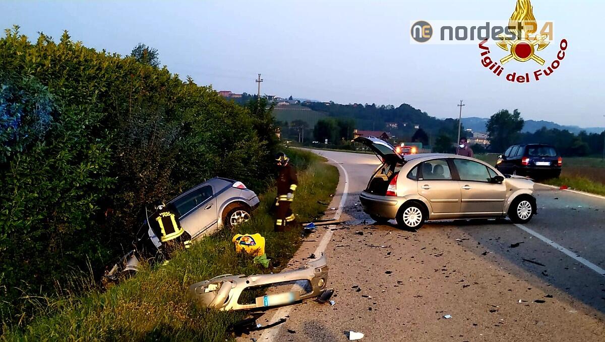 Incidente ad Arzignano: scontro tra 2 auto, feriti i conducenti - 