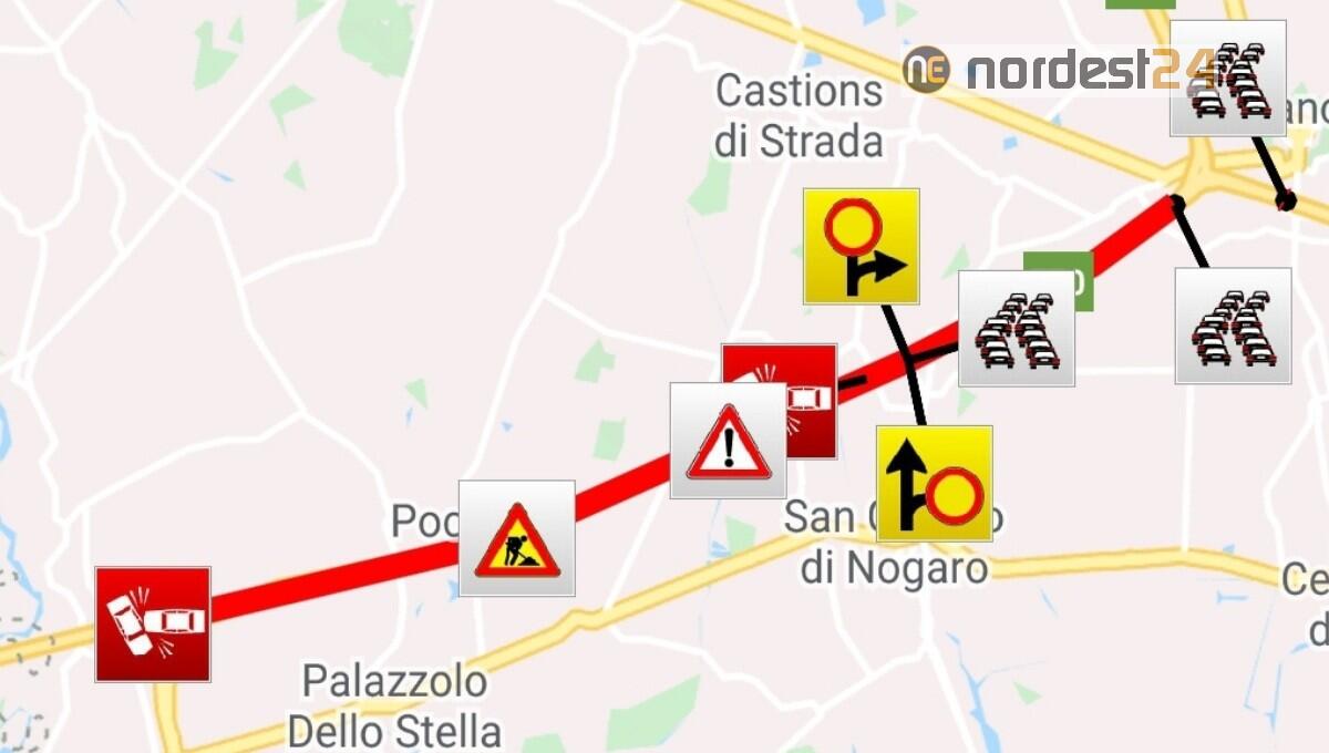 Due incidenti gravi in A4: chiusa l'autostrada tra San Giorgio e Latisana - 