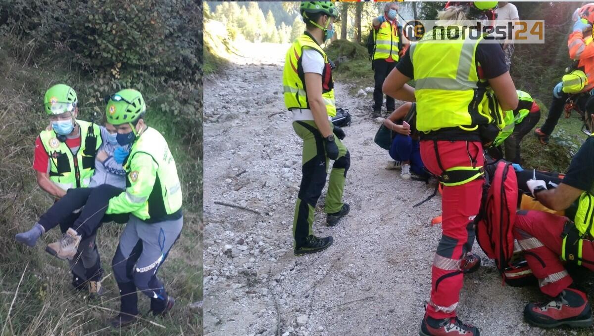 Tre donne infortunate sul Lussari e un parapendista ferito - 