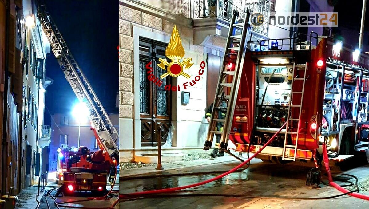 Incendio in appartamento a Cormons, brucia anche il tetto - 