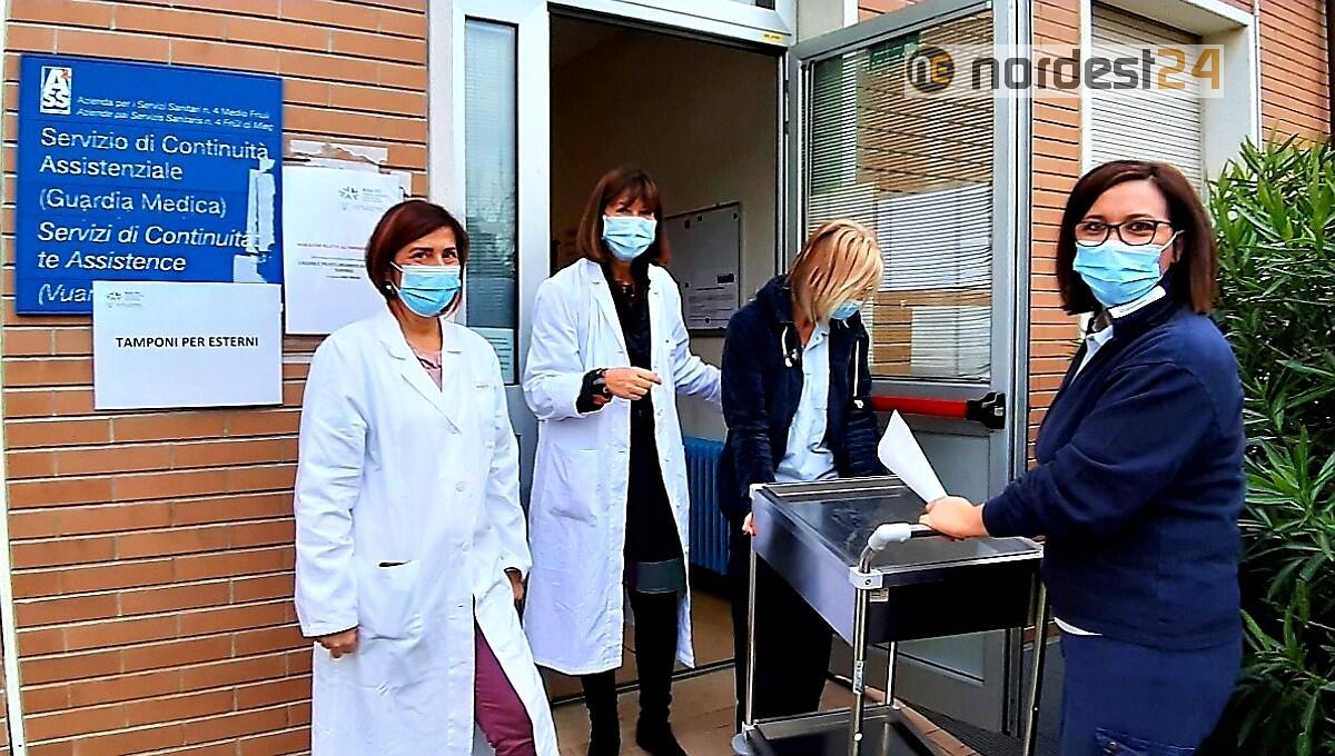 Aperto da oggi un nuovo punto tamponi a Codroipo: le novità - 