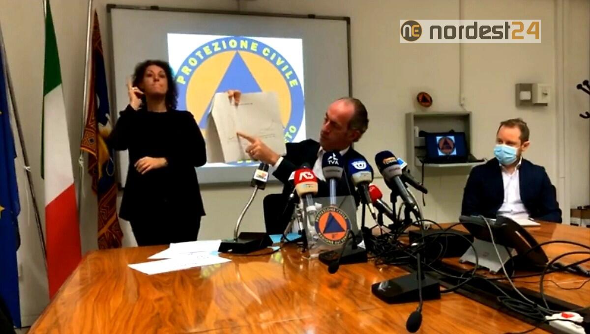 Veneto, Zaia in diretta: "nessuna emergenza ospedaliera" - 