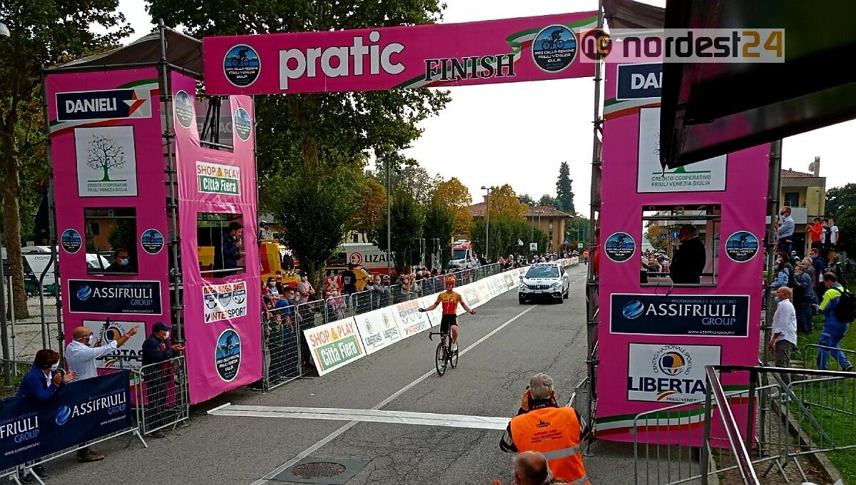 Buja, Giro Ciclistico Internazionale Fvg: vince Andreas Leknessund - 
