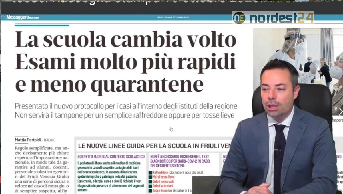 Covid, Scuola: da oggi si cambia. Rassegna stampa 15 ottobre - 