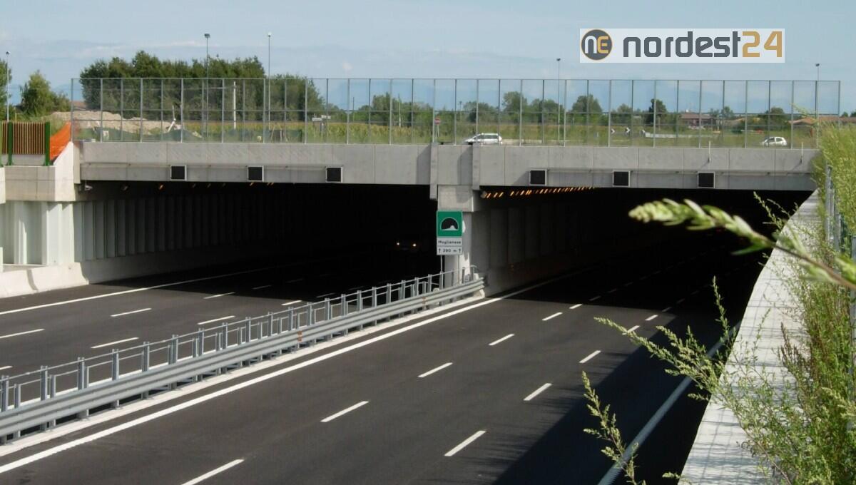 Chiude il passante di Mestre nel weekend: deviazione del traffico sulla Tangenziale - 