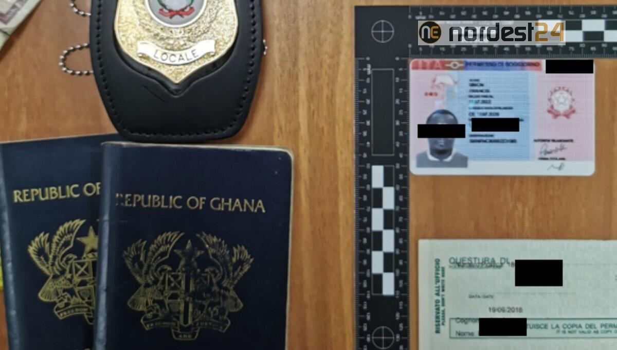 Esibisce un Permesso di soggiorno falso: denunciato 30enne ghanese - 