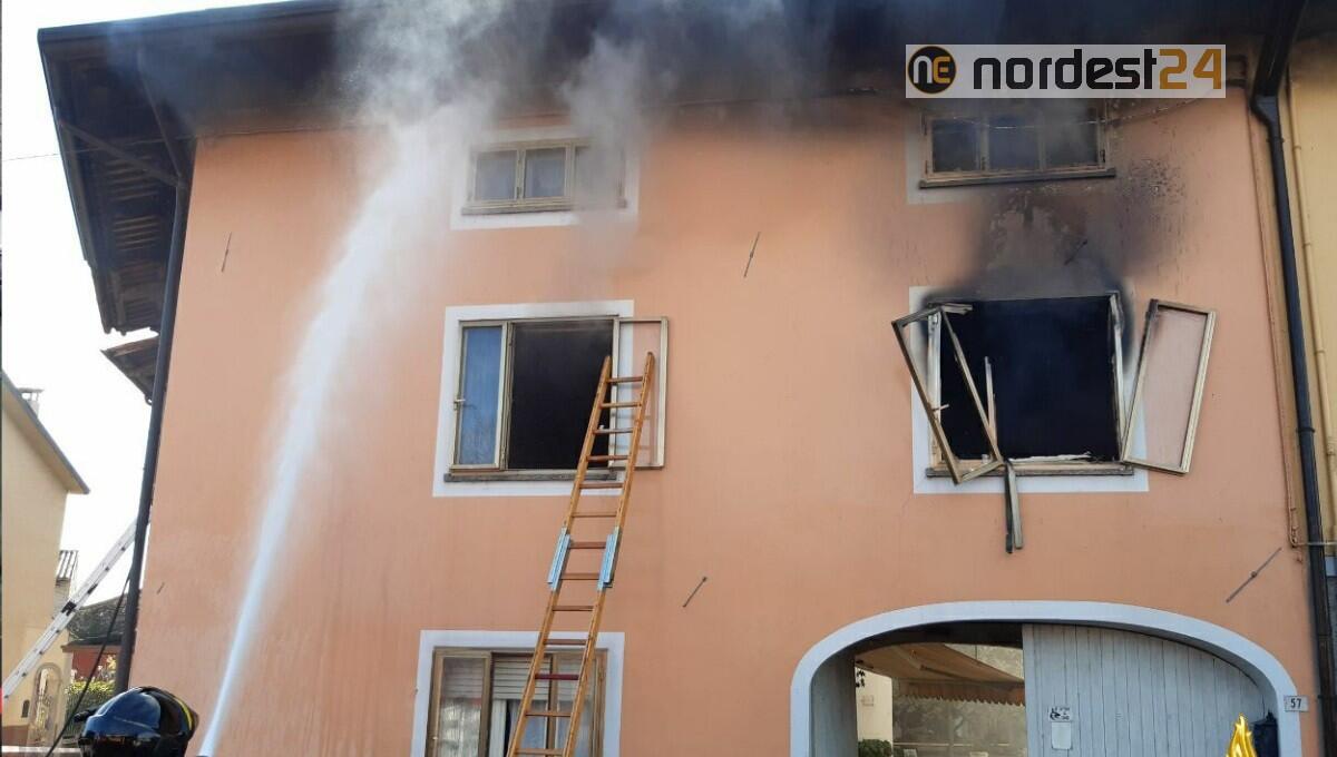 Basiliano. Incendio in appartamento a Basagliapenta: nessun ferito - 