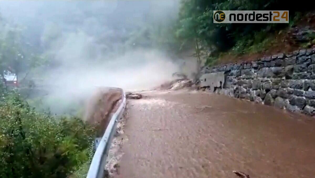 Alto Adige, forte maltempo: frane, allagamenti e strade bloccate - 