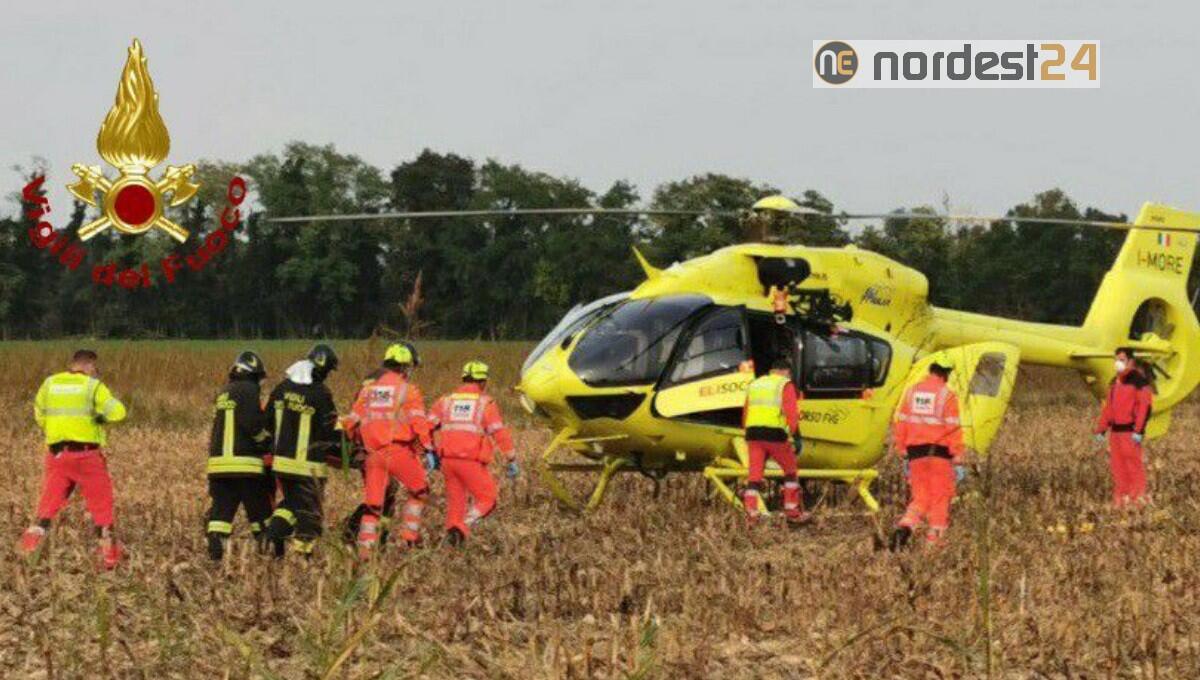 Grave incidente stradale a San Quirino: scontro auto - moto - 