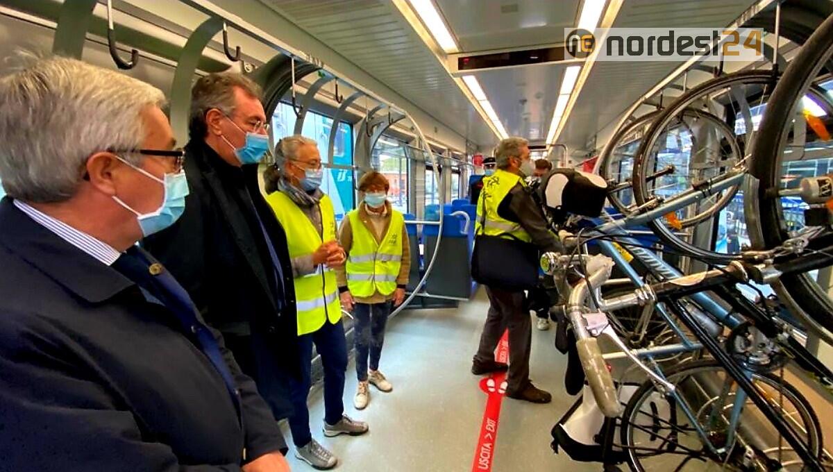 A Udine inaugurate le rampe per l'accesso in bicicletta ai treni - 