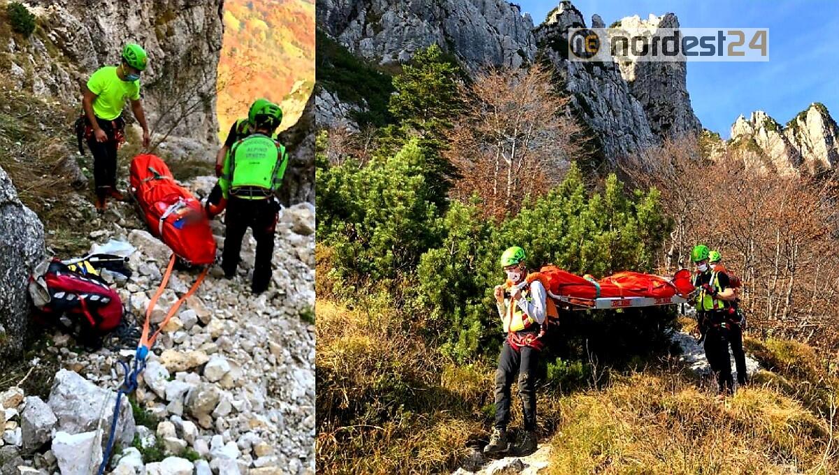 Scivola sui monti e ruzzola per diversi metri: ferito escursionista 35enne - 