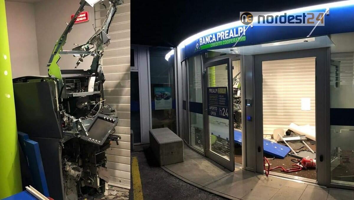 Boato nella notte, esplode il Bancomat: furto da 30mila euro - 