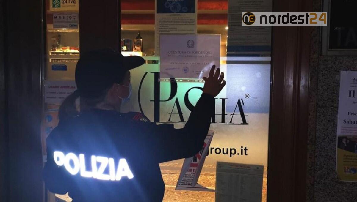 Il Questore chiude per 30 giorni il “Bar Pascha’” - 