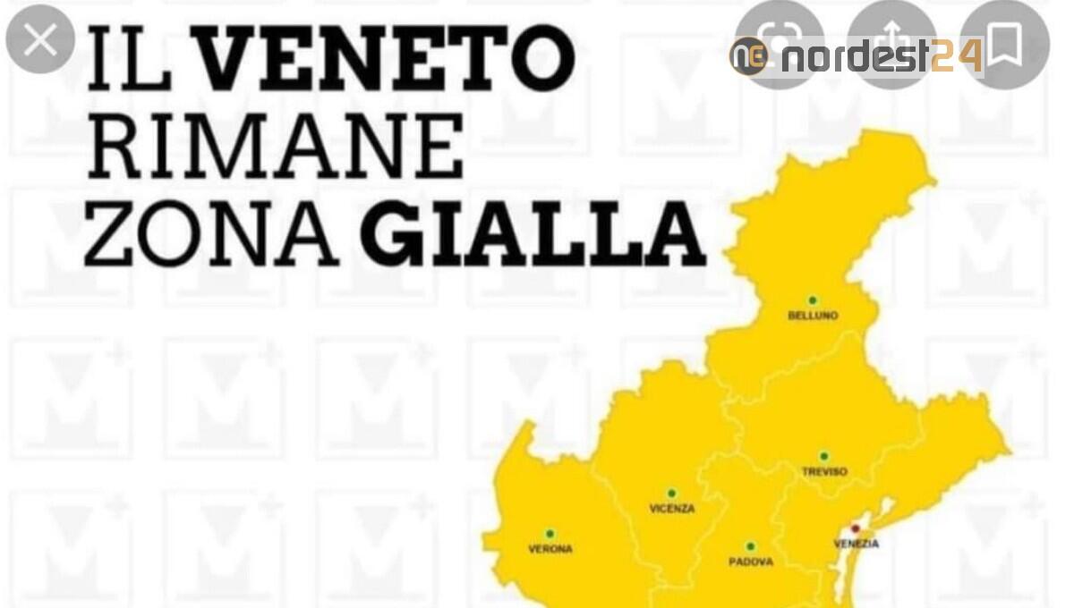 Zaia: "Il Veneto resta zona gialla, facciamo però attenzione" - 