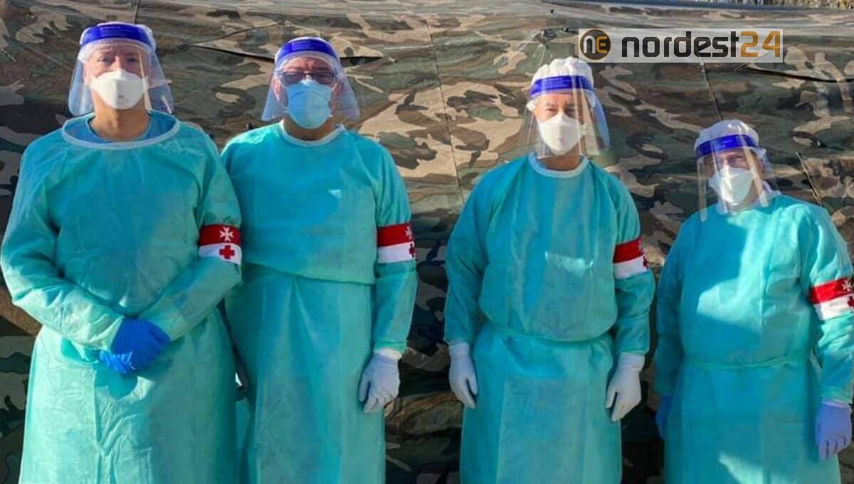 Al Covid-Point di San Donà 2 nuove postazioni grazie al corpo militare di Malta - 
