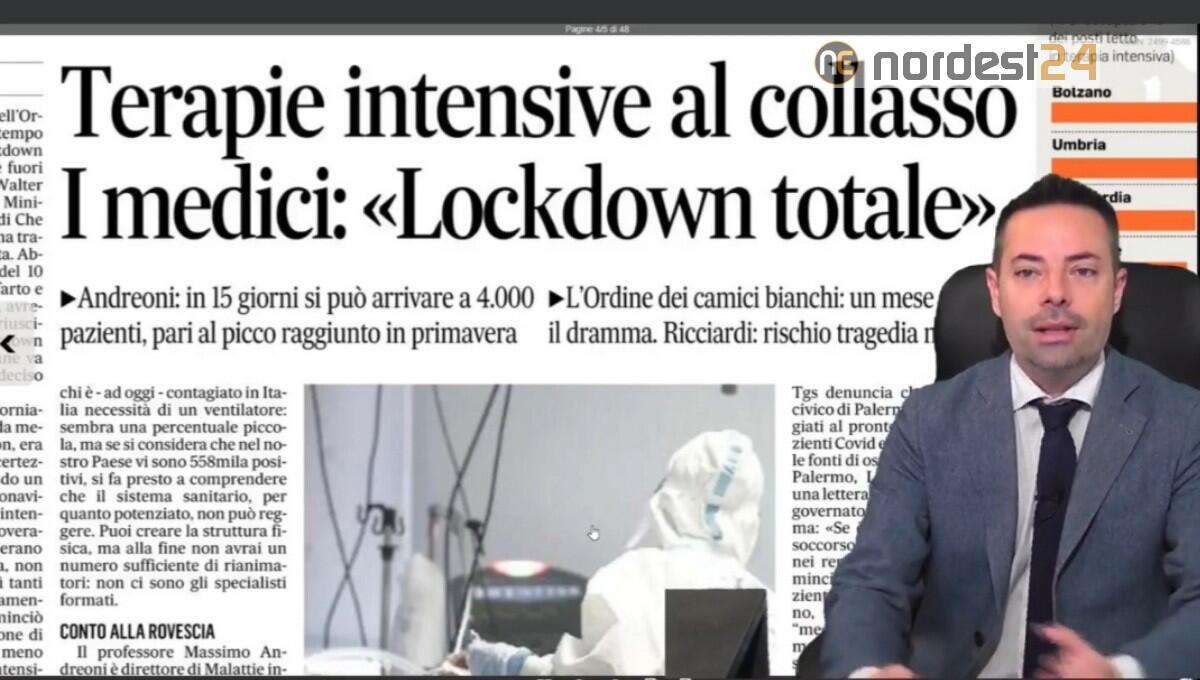 I Medici: "Lockdown totale". Rassegna stampa 9 novembre - 