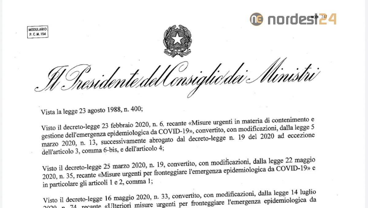 Scarica il nuovo Dpcm Pdf del 3 novembre 2020 - 