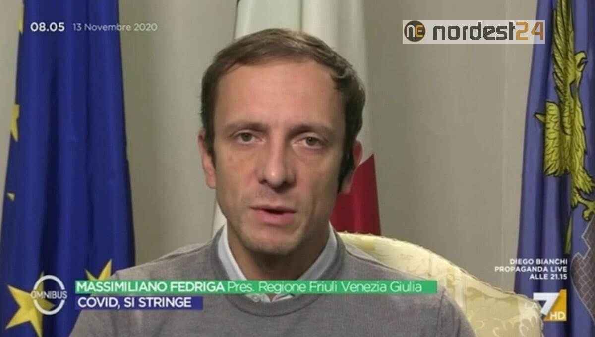 Covid, Fedriga: "Misure uniformi a livello nazionale sono eccessive" - 