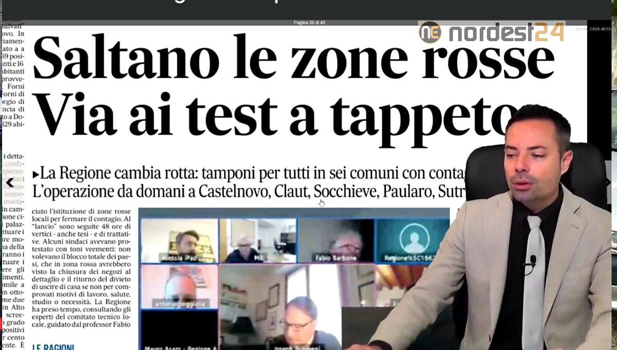 Nuova ordinanza in Fvg e Veneto. Rassegna stampa 23 novembre - 