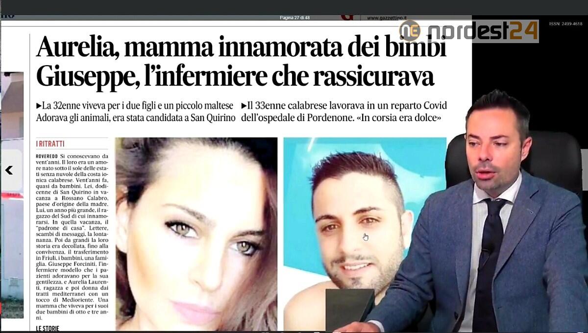 Un altro femminicidio, Aurelia lascia 2 bimbi. Rassegna stampa 27 novembre - 