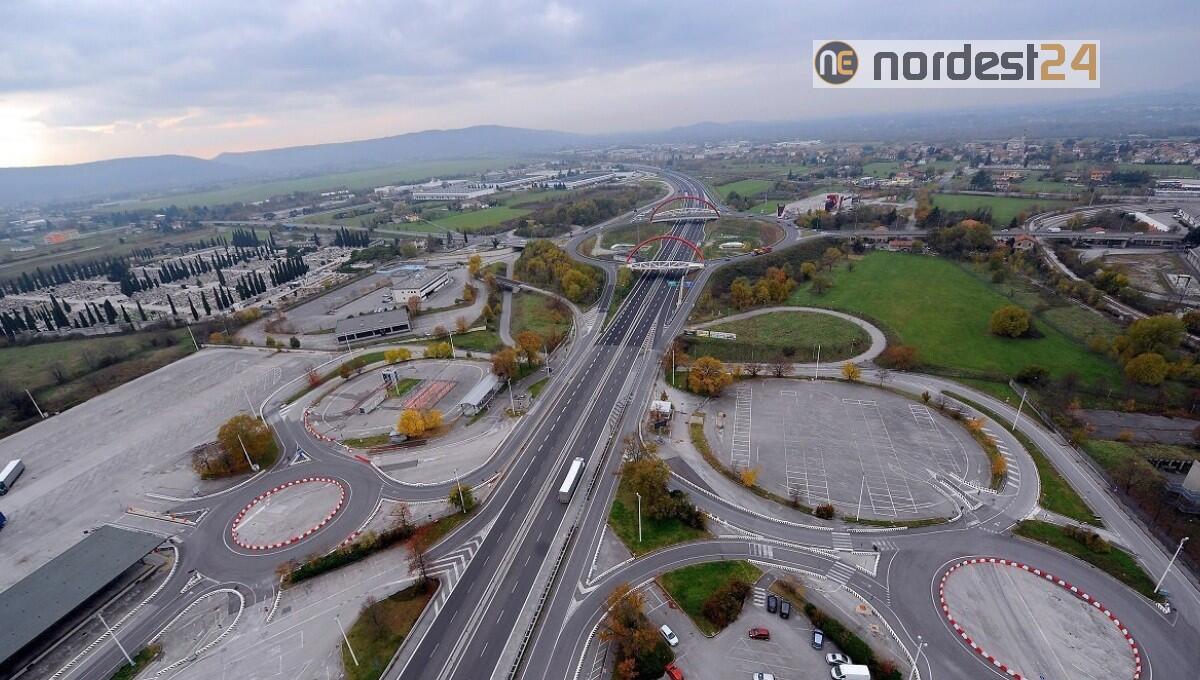 A34 (Villesse - Gorizia), modifiche alla circolazione fino al 5 dicembre - 