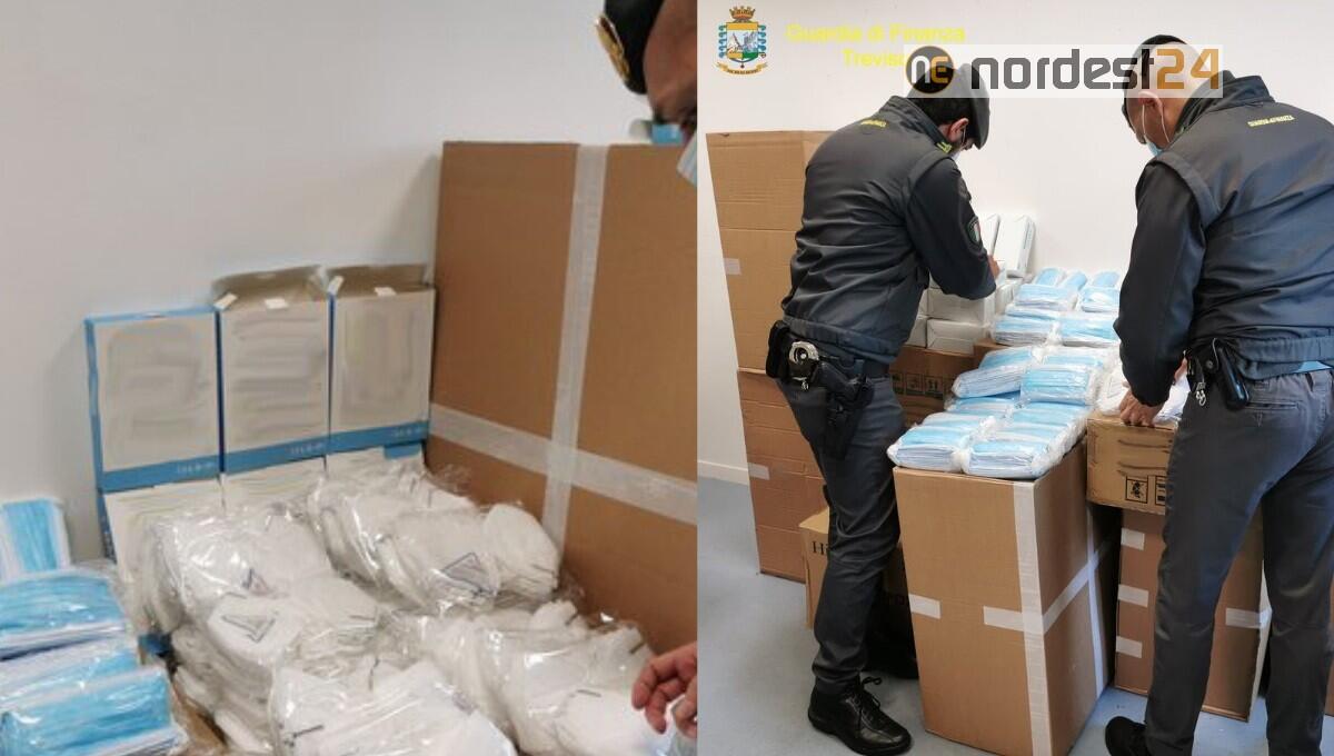 Treviso, sequestrate 370mila mascherine false e pericolose - 