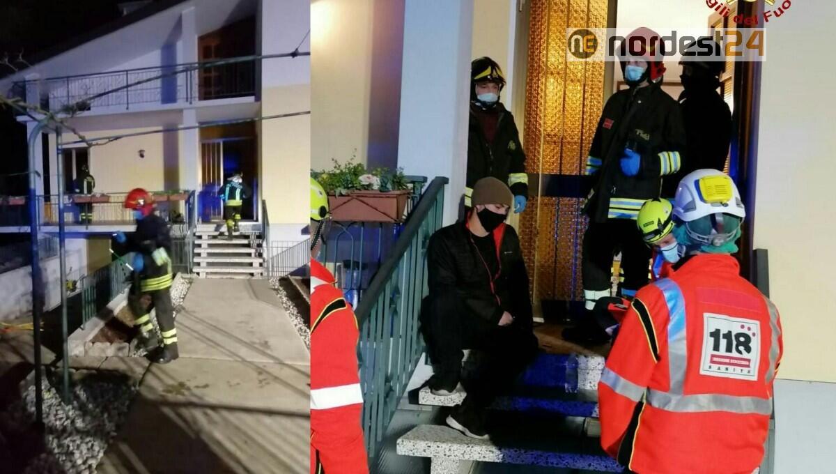 Porcia, esplosione in abitazione: paura per una famiglia - 