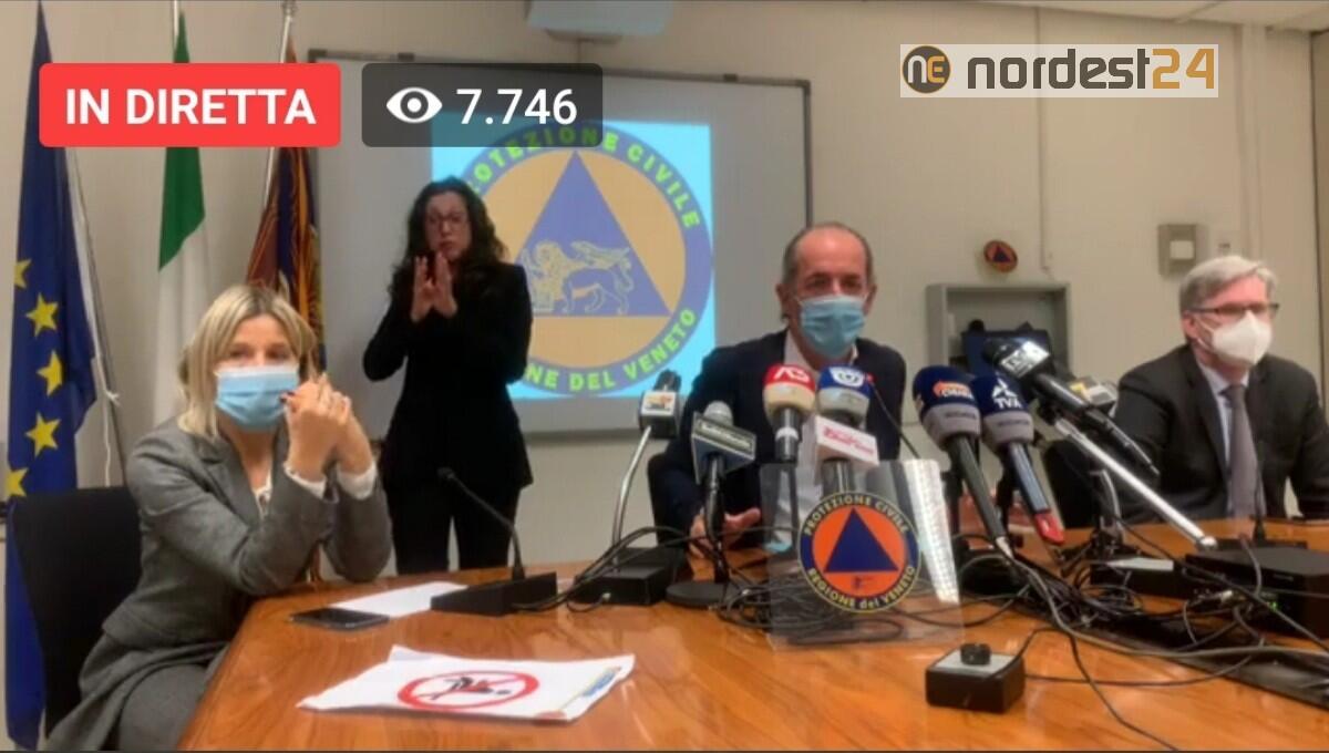 Zaia: "Superato il picco ricoveri di marzo-aprile, domani nuova ordinanza" - 