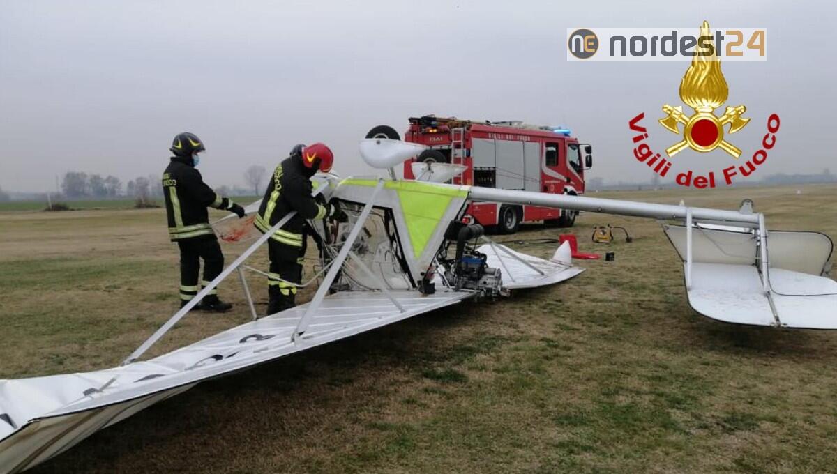 Ultraleggero precipita a Pozzonovo: morto il pilota - 
