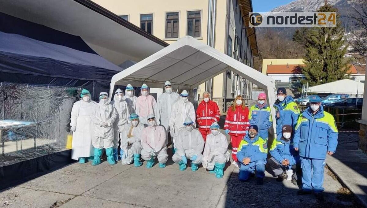 Test di massa a Paularo: tutti negativi i 465 tamponi di oggi - 