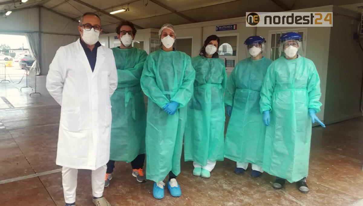 Nuova organizzazione al Covid-Point di Jesolo - 