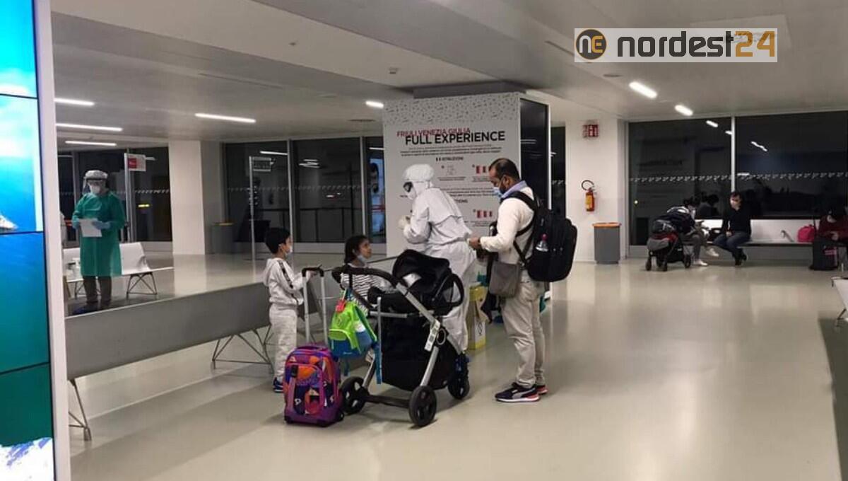 Covid, test rapidi: al momento un positivo sul volo Londra-Trieste - 