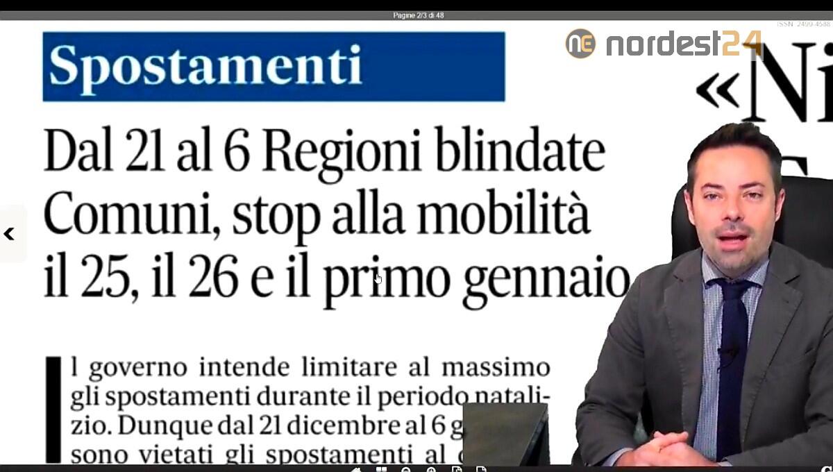 Dpcm, le regole e divieti per le Feste. Rassegna stampa 4 dicembre 2020 - 