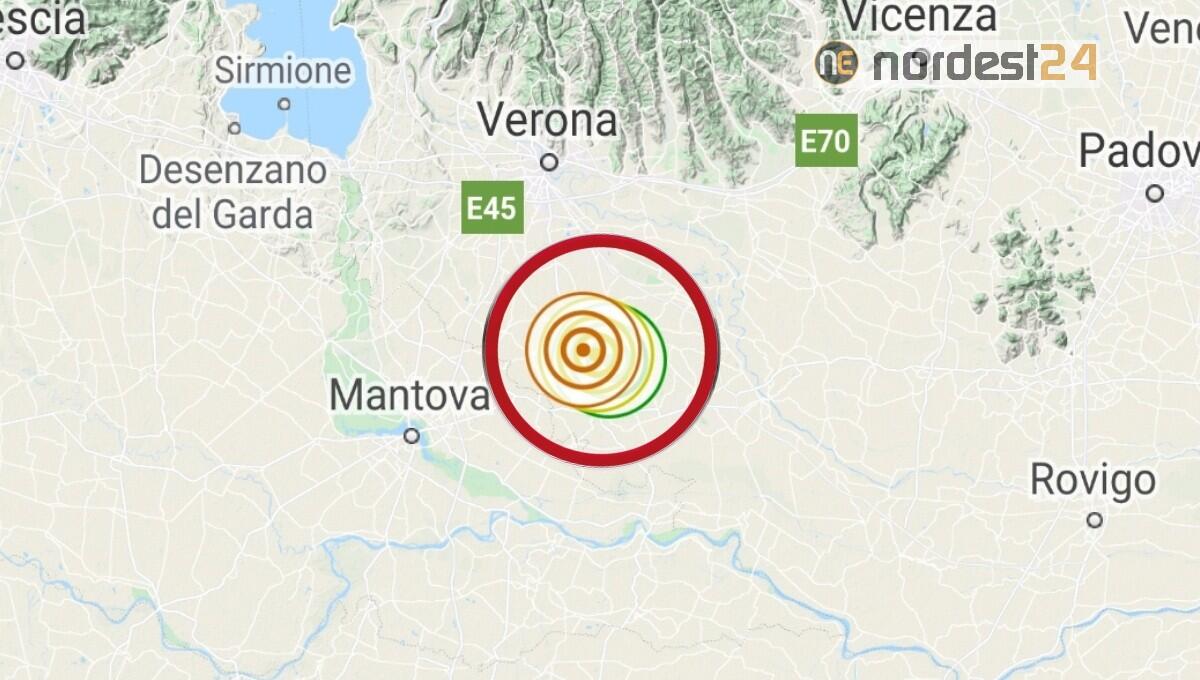 Terza scossa di terremoto in Veneto a Salizzole: magnitudo 4.4 - 