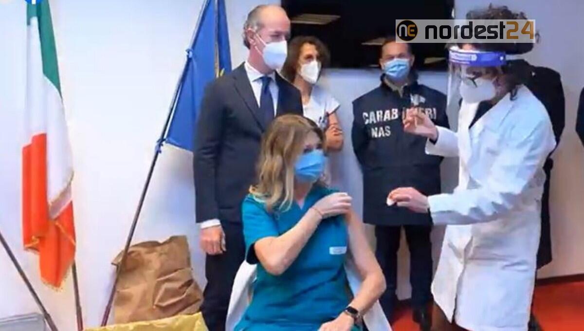 Primi vaccinati in Veneto, Zaia: «Sanità veneta ha dimostrato la sua eccellenza» - 