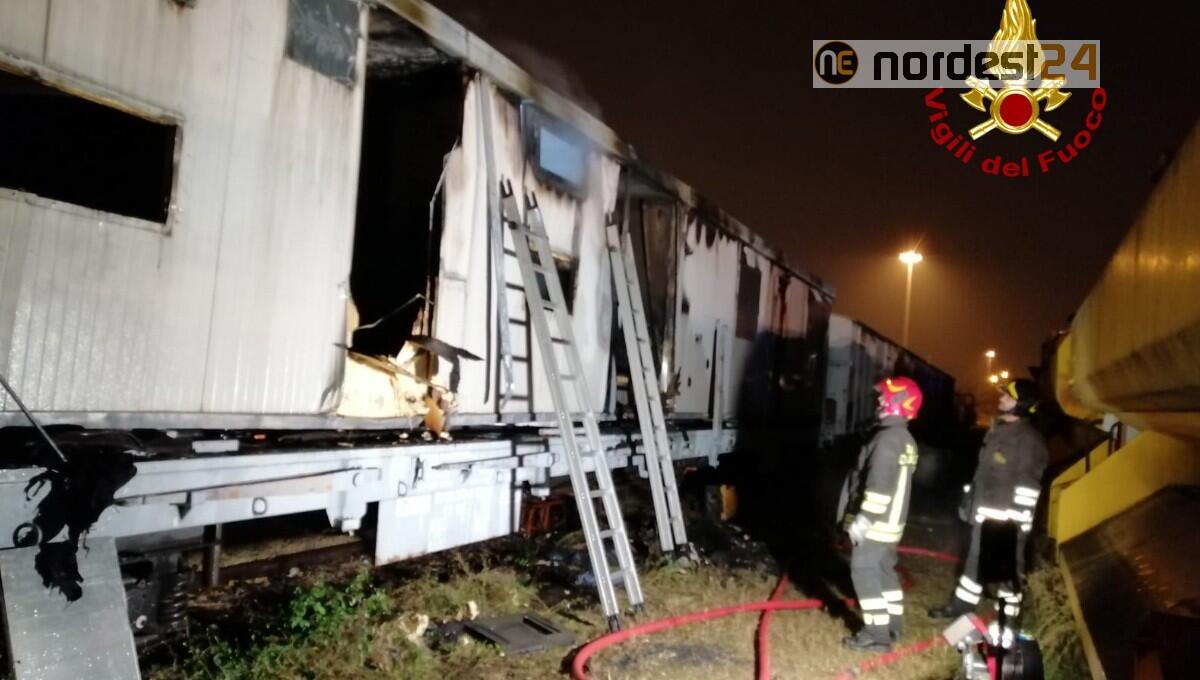 Incendio di un carro ferroviario a Verona: nessun ferito - 