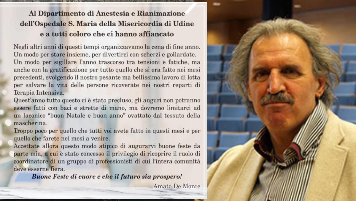 Niente cena di Natale, il Primario sorprende il personale con un messaggio sul quotidiano - 