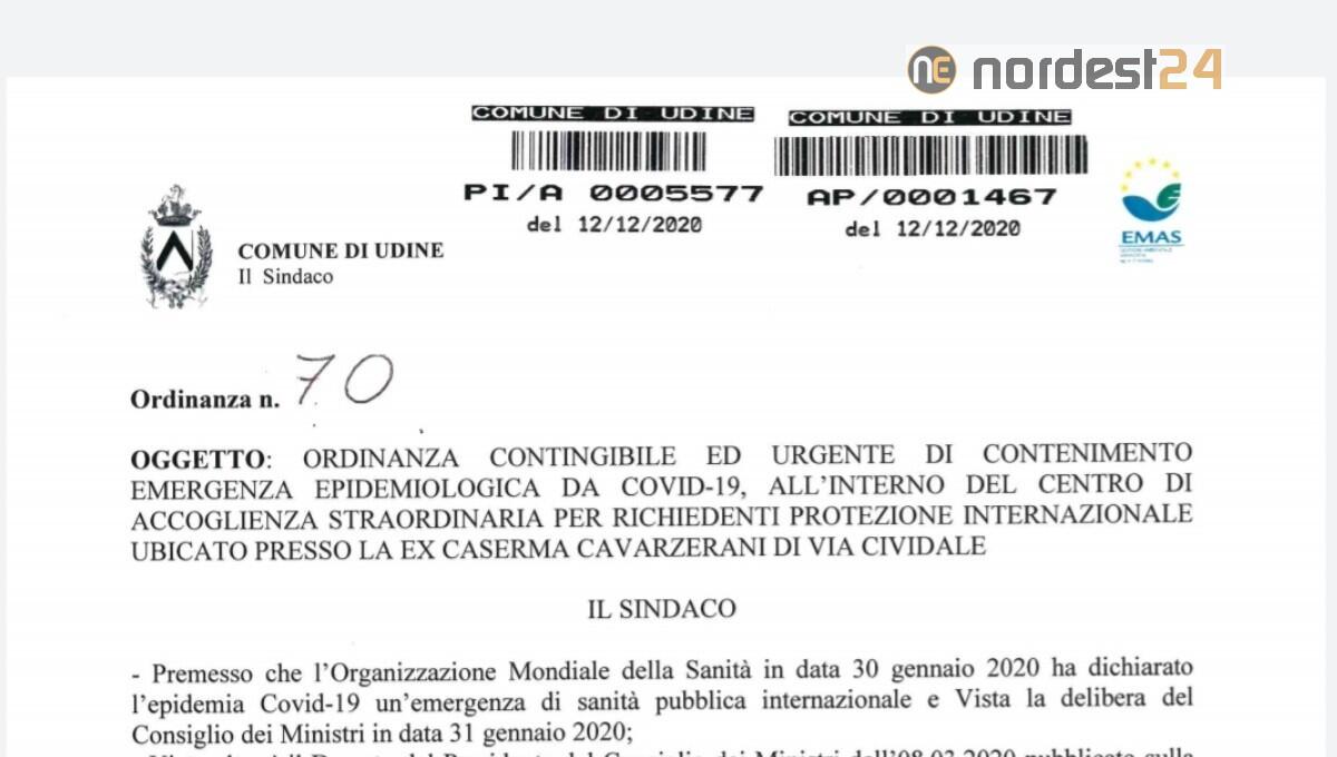 Covid, 8 nuovi contagi alla Cavarzerani di Udine: prolungata l'Ordinanza - 