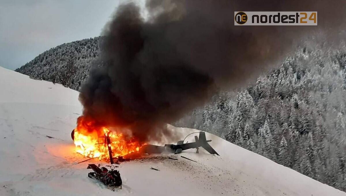 Precipita un elicottero con 5 persone a bordo: tutte miracolate - 