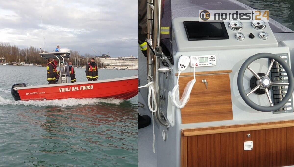 Una nuova imbarcazione per i Vigili del fuoco di Gorizia: eseguito oggi il collaudo - 