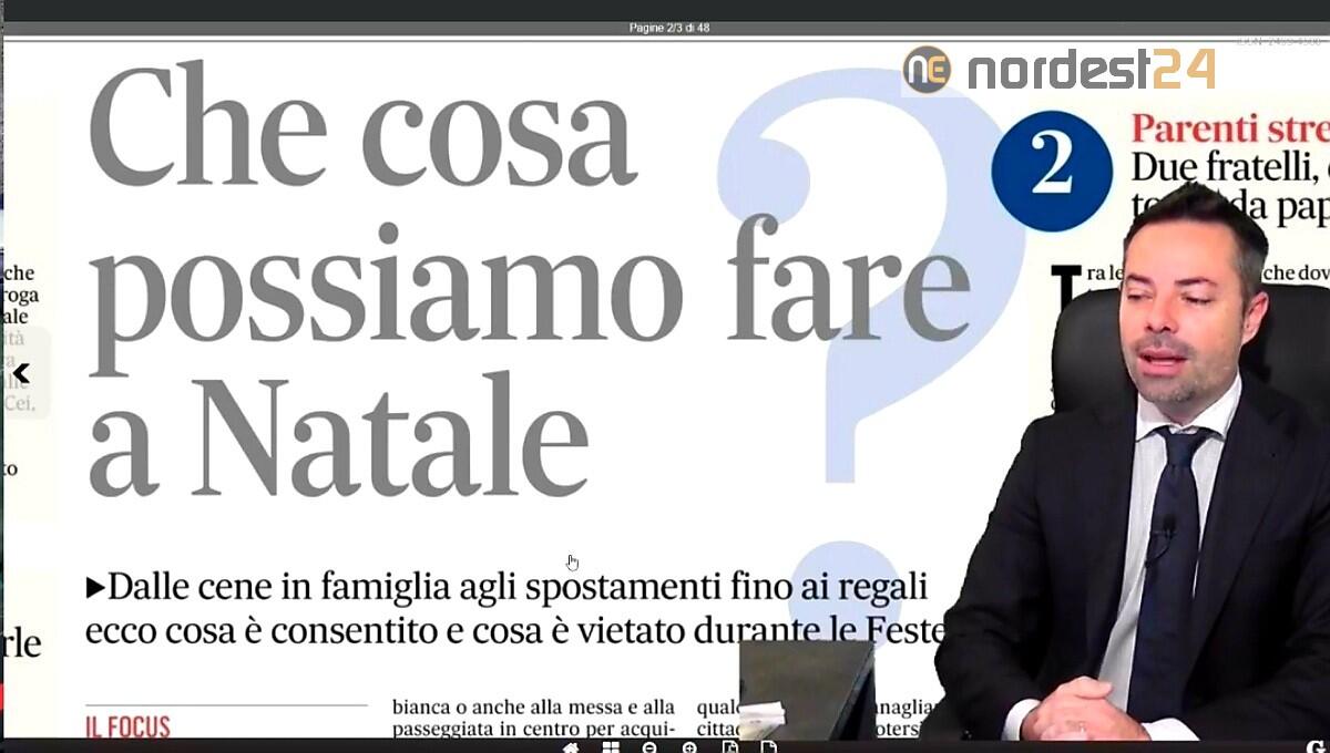 Dpcm, ecco le nuove misure. Rassegna stampa 2 dicembre 2020 - 