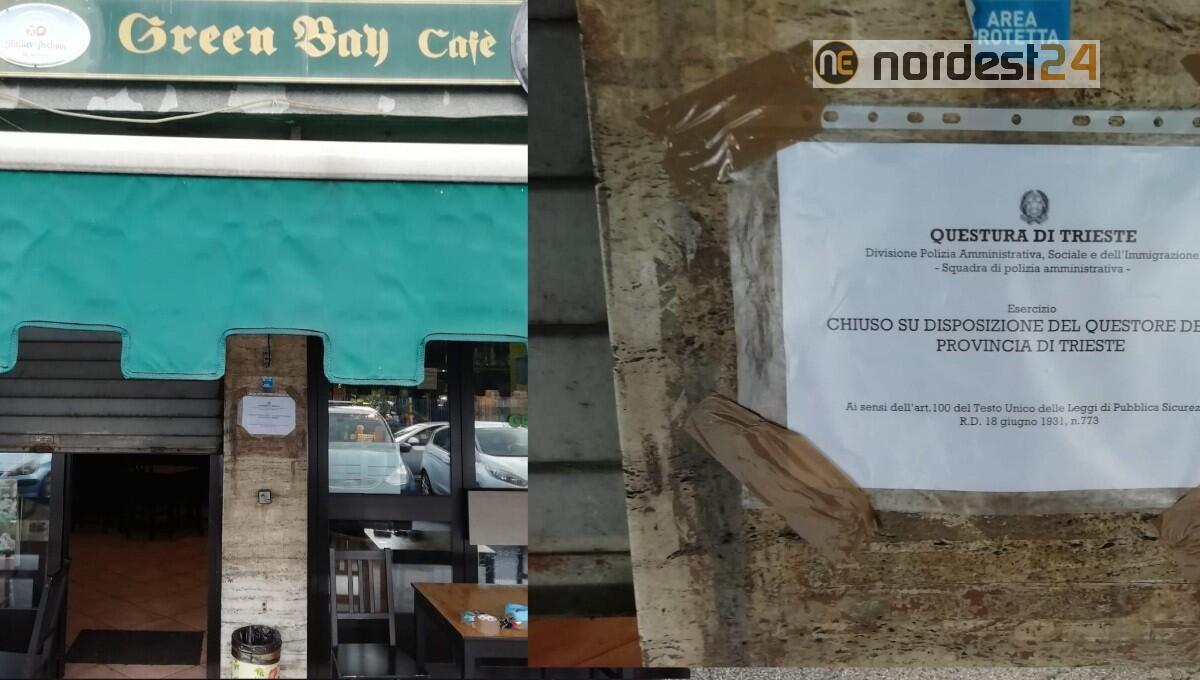 Festa con bevande alcoliche e musica: chiuso il Green Bay Cafè - 
