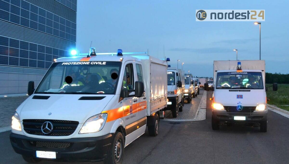 Fvg, in partenza la Protezione civile per la Croazia con 50 tende - 