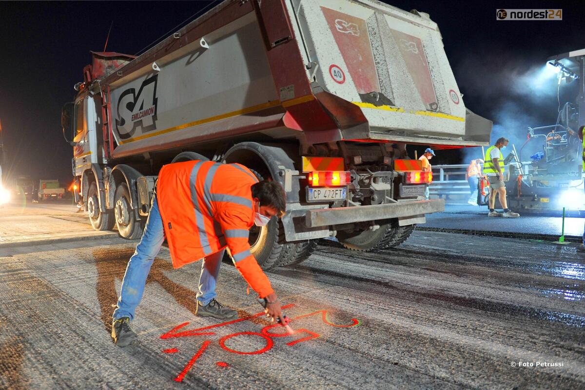 Autovie, lavori Nodo di Palmanova nelle notti del 21-22-23 dicembre - 