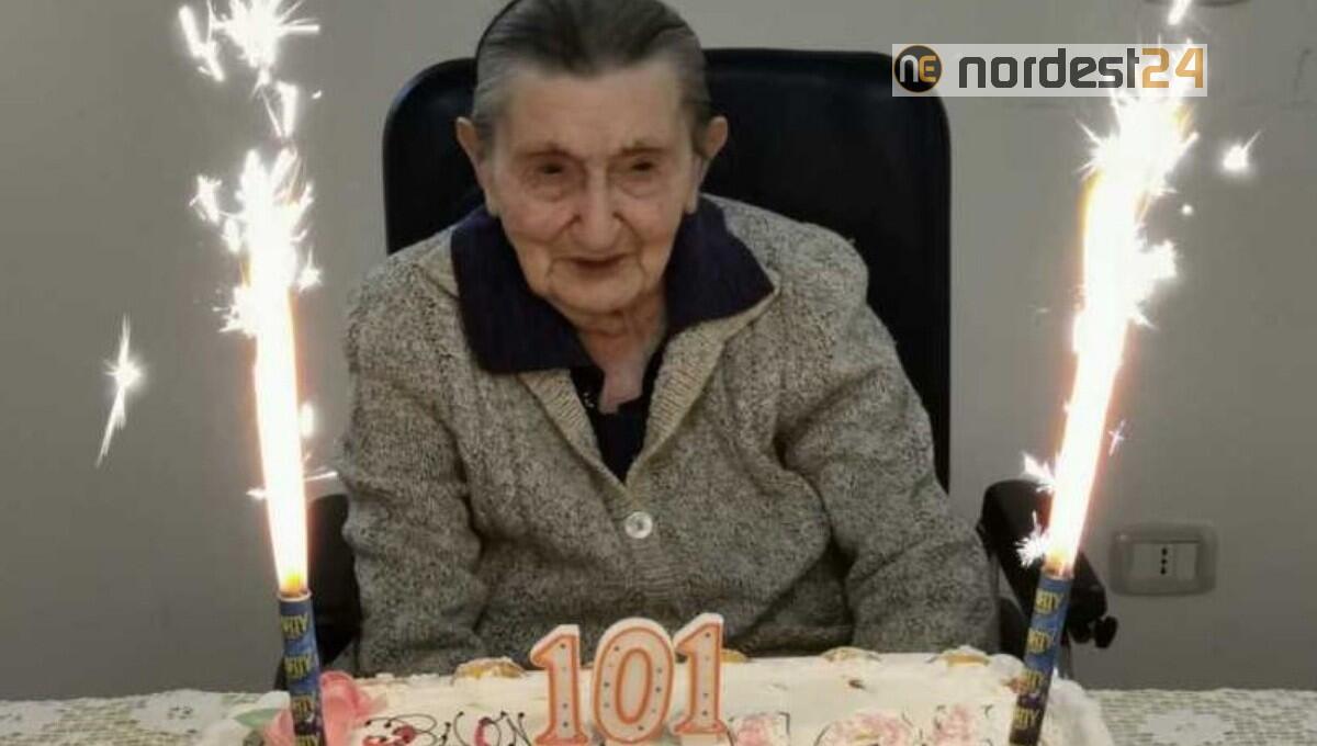 Nonna Maria festeggia 101 anni nella Rsa covid free di Risano (UD) - 