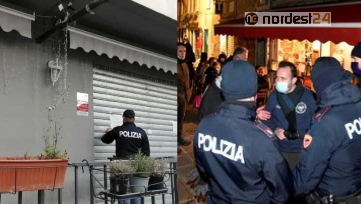 "Io apro": a Trieste 4 locali "ribelli" multati, 2 chiusi e 50 clienti sanzionati - 